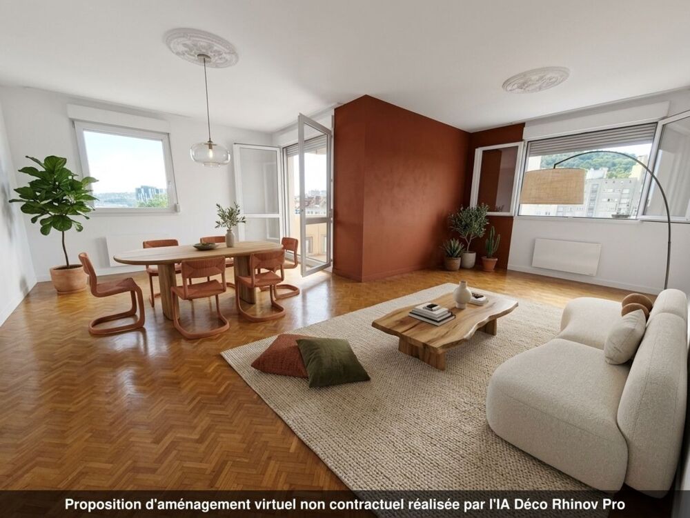 Vente Appartement APPARTEMENT 97M² / 3 CHAMBRES / TERRASSE / GARAGE / FOURNEYRON ST ETIENNE (42) Saint etienne