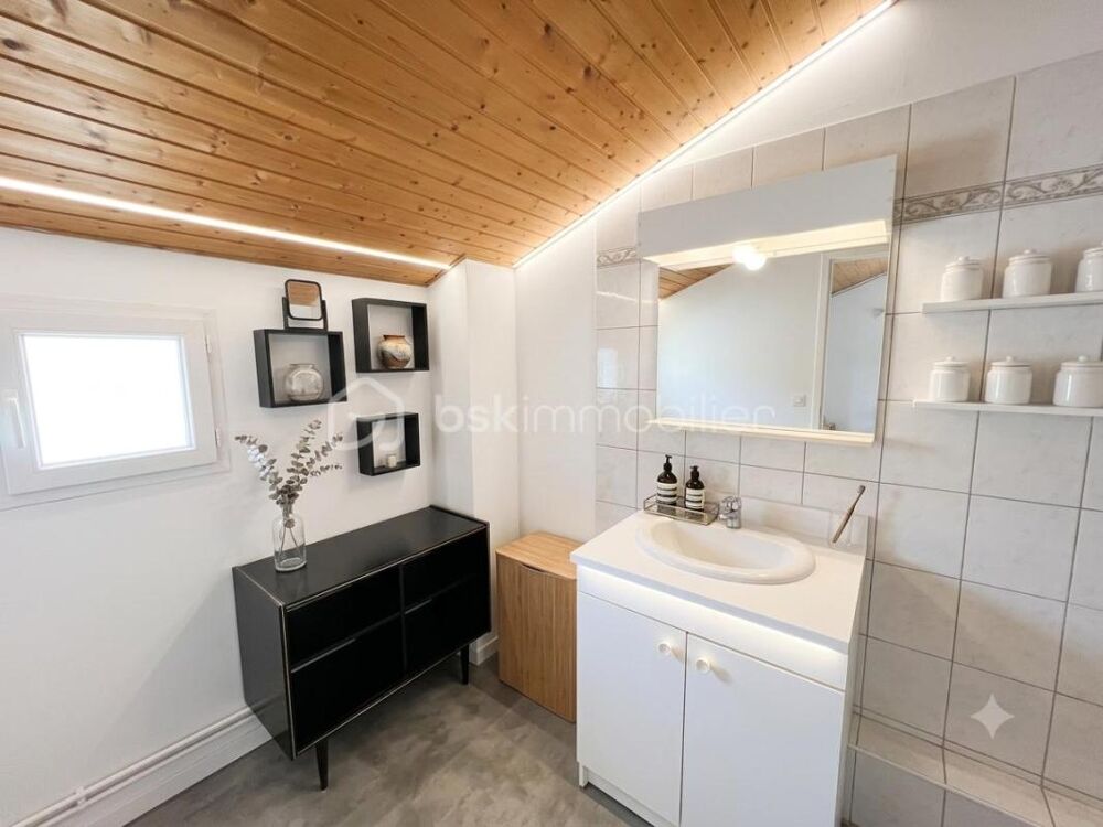 Maison de ville en duplex T2 avec jardin