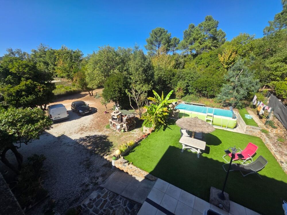 DURFORT (30170) A vendre Maison à ossature bois  153 m² habitables environ sur 4000 m² de terrain et 189m² d'annexes