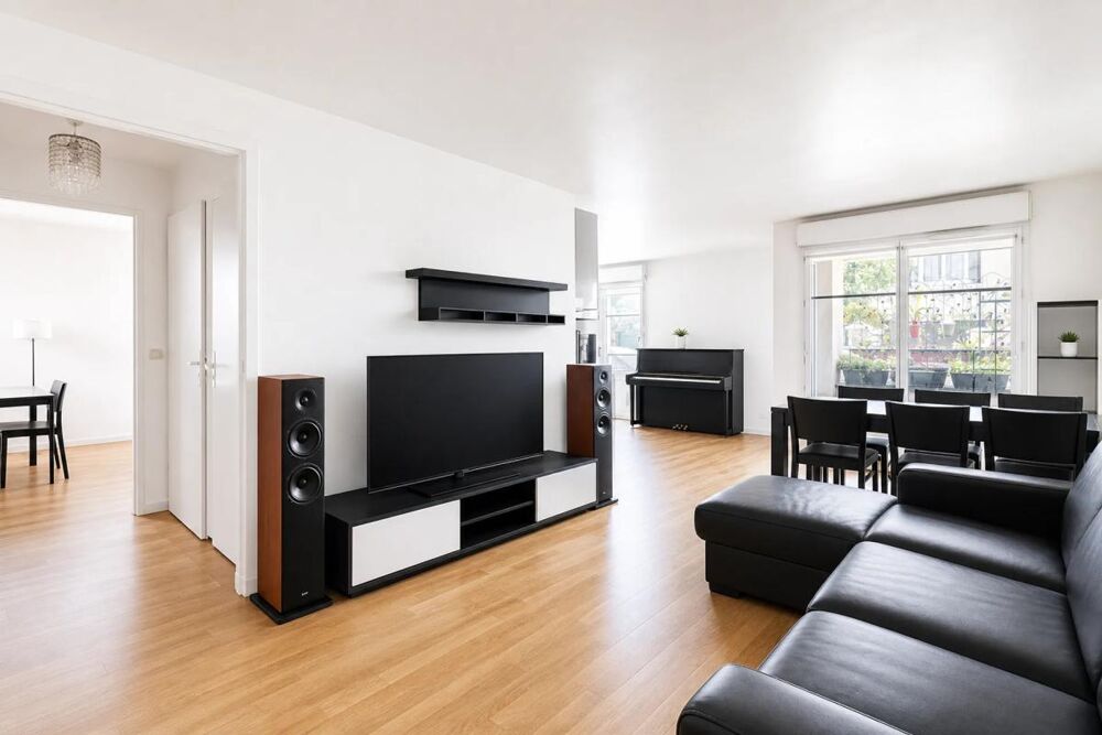 Appartement 4 pièces, 2 places parking, résidence sécurisée