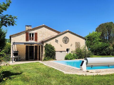   Belle Maison en Pierre - g�te et piscines - � vendre - 6 pi�ces - proche de VILLEREAL (47) Maison - 6 pi�ce(s) - 195 m�