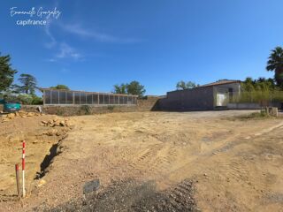 Vente Terrain Terrain viabilisé constructible de 388 m² FOUZILHON (34) Fouzilhon