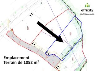  Terrain à vendre 1052 m²