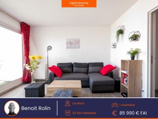  Appartement à vendre 2 pièces 53 m²