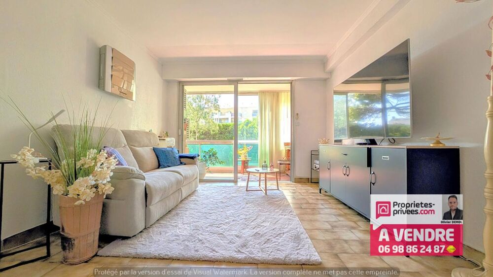 Vente Appartement BEAU 2 PIECES 45 m² avec CAVE ET PARKING - CENTRE VILLE AU CALME Cannes la bocca