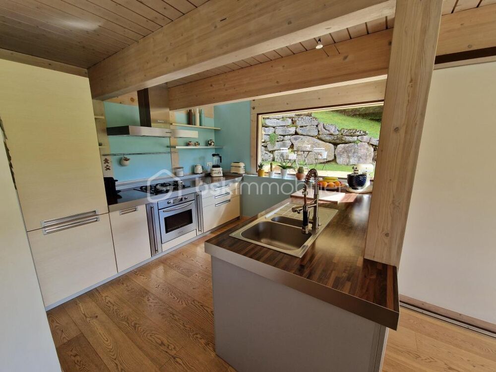 MAGNIFIQUE MAISON BOIS CONTEMPORAINE