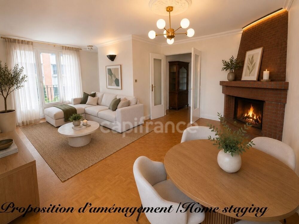 Vente Appartement Appartement 4 pièces à vendre à Bondy (93140) – Mare à la Veuve – 82 m² – 3 chambres – 1er étage – Parking – Cave – DPE C Bondy