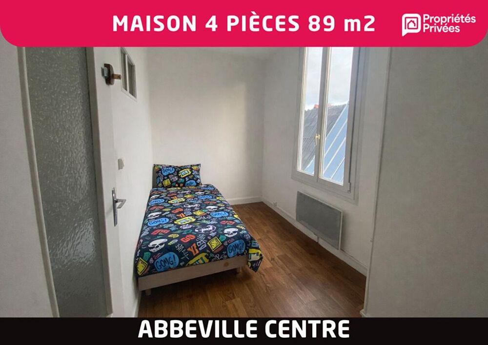 Maison abbevilloise 4 pièces 89 m2 - Abbeville centre