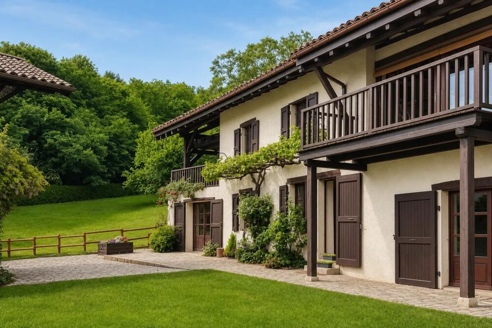 Propriété familiale avec espace bien-être et 8 600 m² de nature