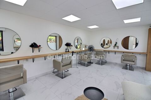   Fonds de commerce salon de coiffure de très bonne notoriété à Juziers (78) 
