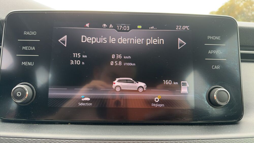 Kamiq 1.0 TSI EVO 110 Ambition 2021 occasion 11000 Carcassonne