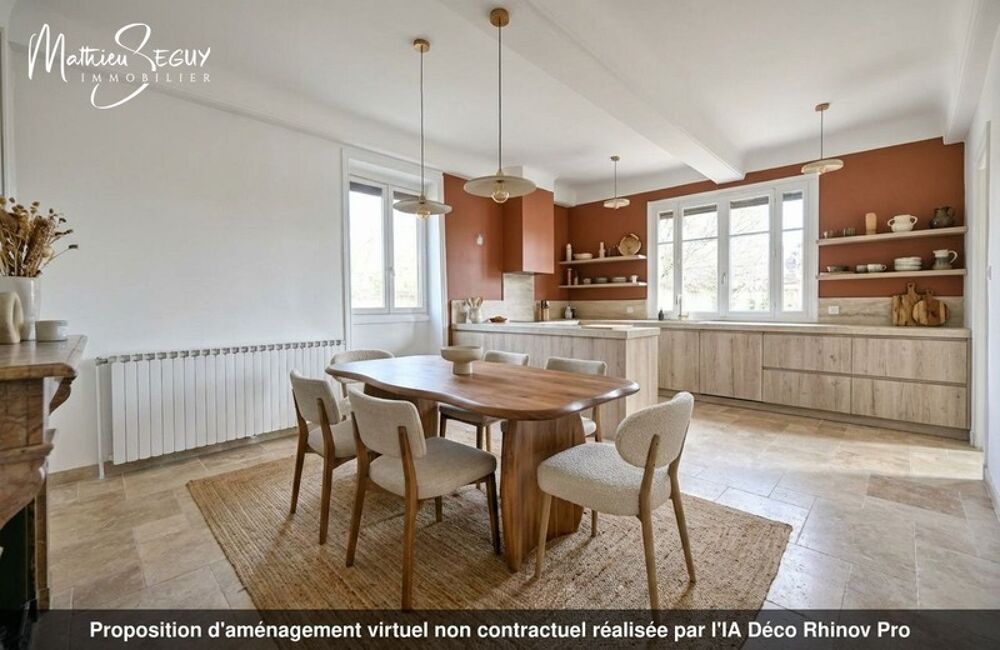 MILLERY  Beau potentiel pour cette maison P7 avec jardin, sous-sol et dépendances