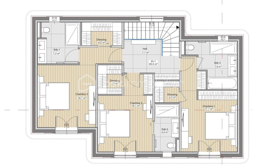 Vente Terrain MOUGINS - SUPERBE TERRAIN DE 778M² POUR VILLA 170M² AVEC PISCINE ET SOUS SOL Mougins