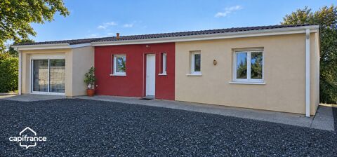   Dpt LANDES (40), à vendre proche de HAGETMAU Maison contemporaine de plain pied T5 de 111 m² avec piscine sur terrain de 850 m² Maison - 5 pièce(s) - 110 m²