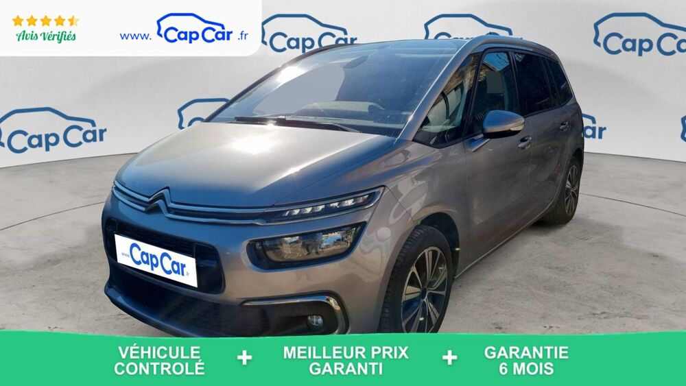 Grand C4 Spacetourer II 1.6 BlueHDI 120 Shine - 7 places Entretien constructeur 2018 occasion 69290 Pollionnay