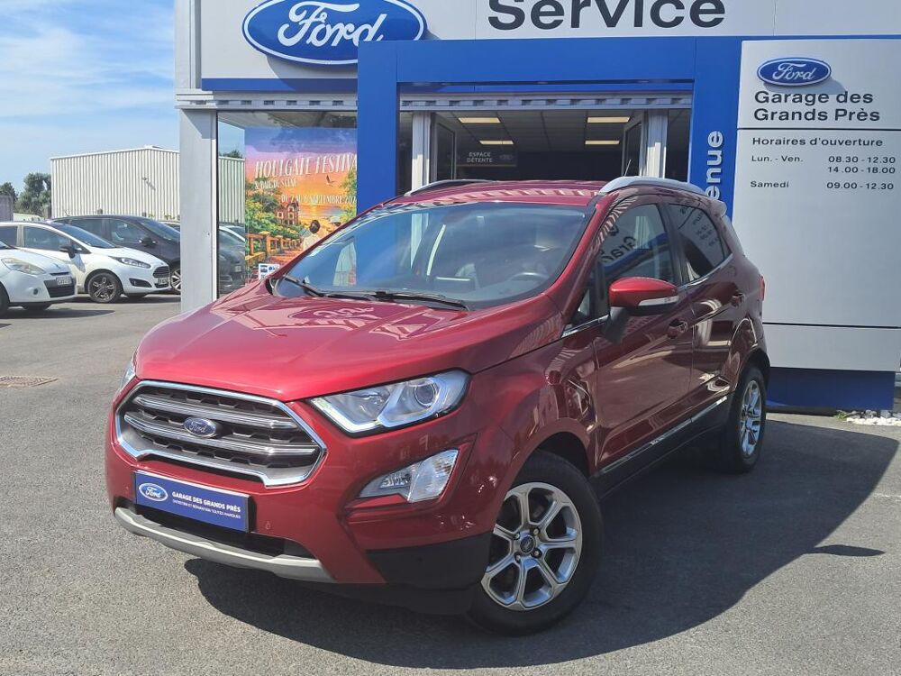 Ecosport TITANIUM 1.0 ECOBOOST 125 CH 2018 occasion 14160 Dives Sur Mer