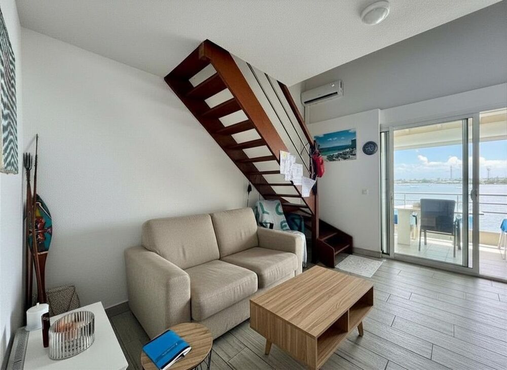 À VENDRE BEL APPARTEMENT 1 CHAMBRE EN MEZZANINE AVEC VUE LAGON SECTEUR BELLEVUE, SAINT-MARTIN (97150)