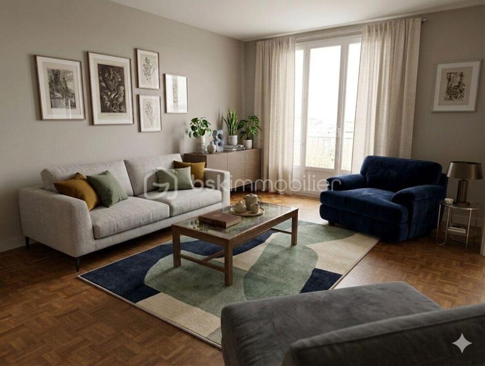 Appartement T4 de 74 M2 à NANTES avec un garage et une cave