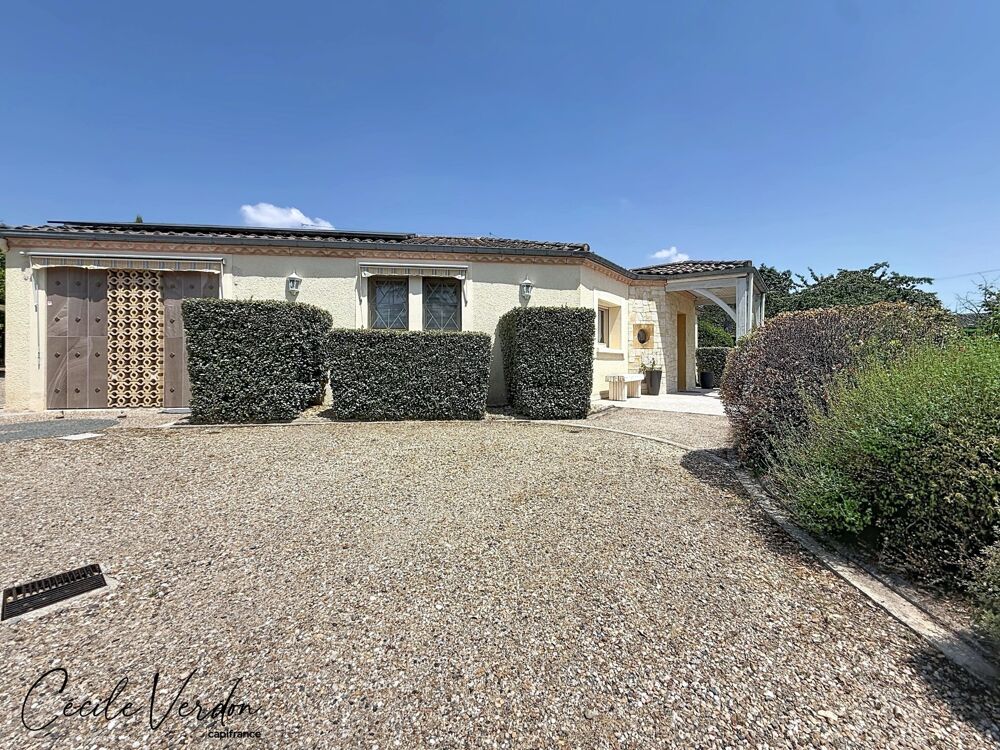 Vente Maison Plain-pied 145 m2, 4 chambres sur 2319 m2 de terrain à vendre 6 pièces BERGERAC (24) Bergerac