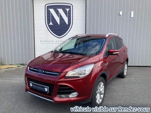 Ford Kuga 2.0 TDCi 150 CH - BV Powershift 4x4 Titanium GARANTIE 6 MOIS 2015 occasion Carpiquet 14650
