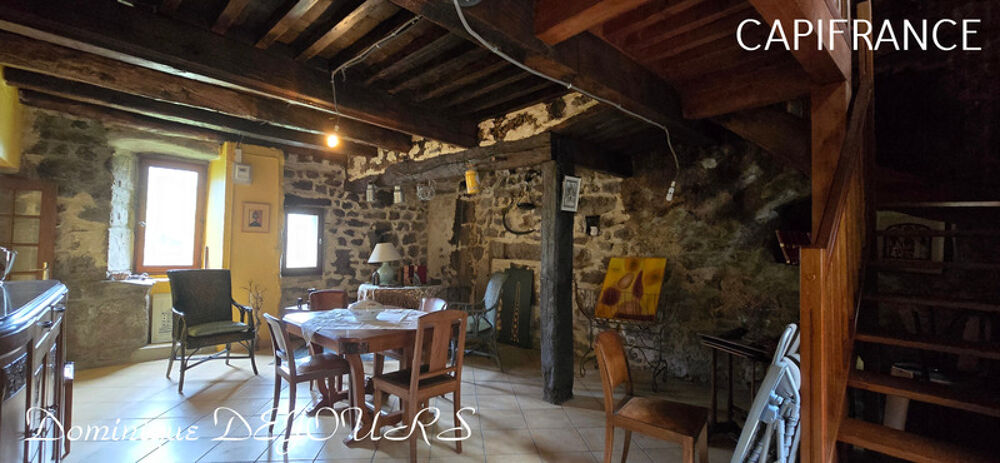 Vente Maison Ardèche, à 5 mn en voiture de St Pierreville au coeur du parc national des Monts d'Ardèche, spacieuse maison de 178m² avec une g Saint pierreville