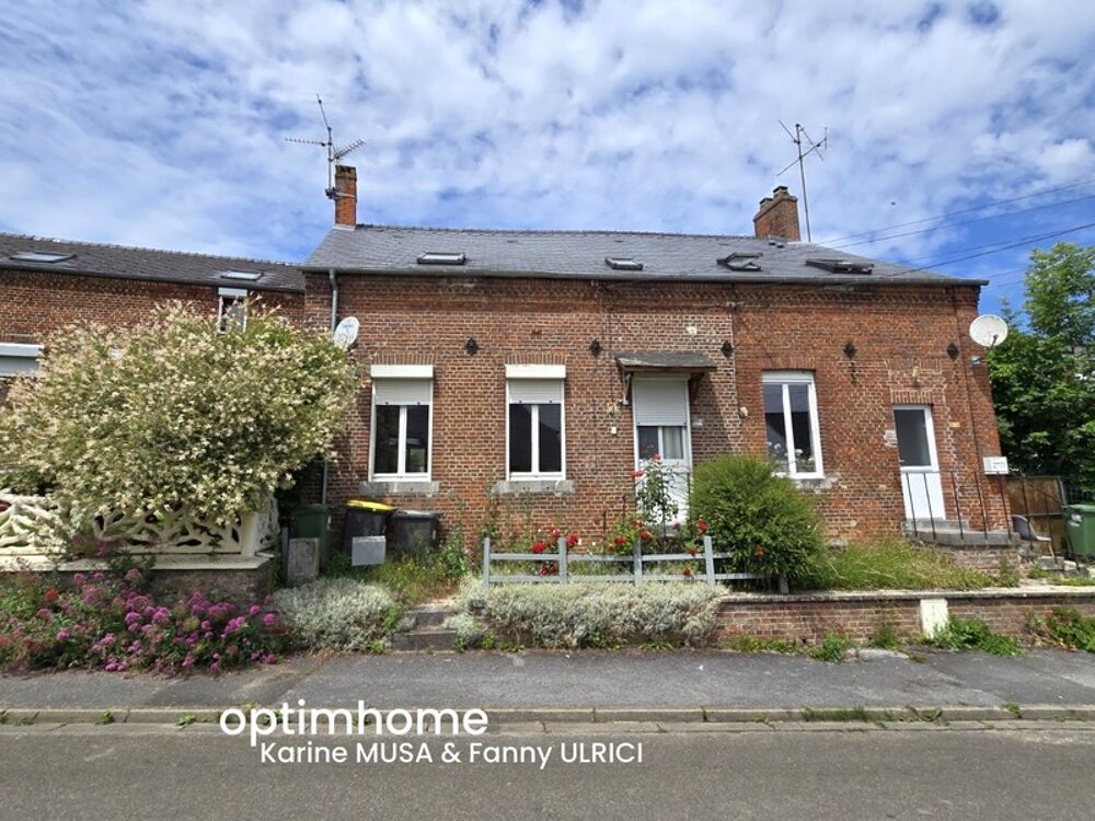 WIGNEHIES (59) - ? Vente maison 3 chambres avec terrasse et jardin ?