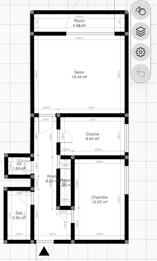  Appartement à vendre 2 pièces 49 m²