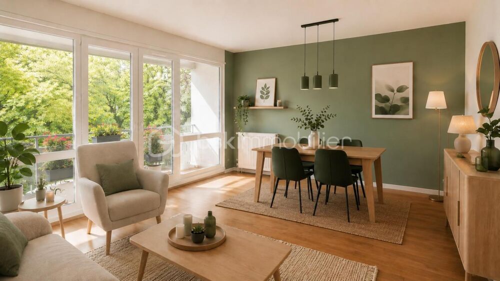 Appartement très lumineux au dernier étage