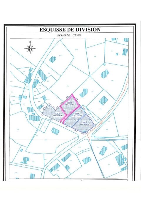   Terrain LOT B AMBAZAC 