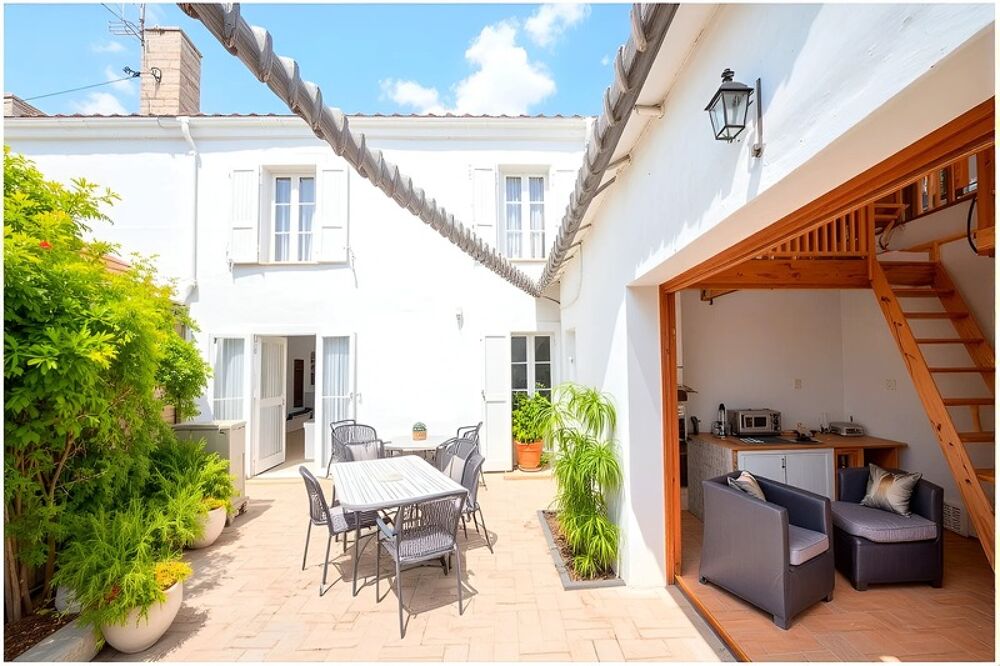 Maison à vendre 7 pièces LOIX (17) avec possibilité d'extension
