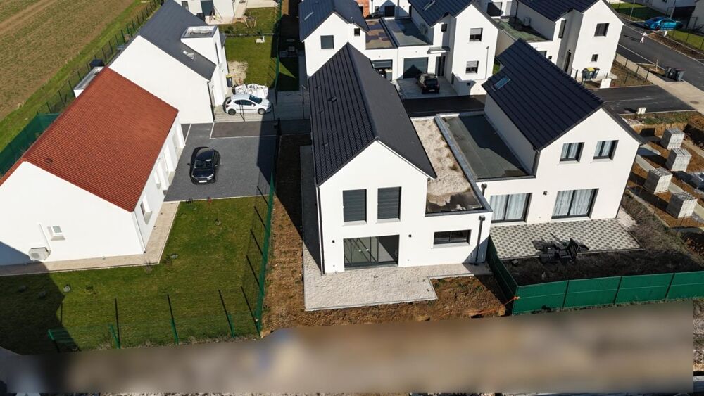 Vente Maison possibilité PMR - Coup de cœur à Aiserey : Villa neuve PMR, T6 RE2020 de 136m2 au calme Aiserey