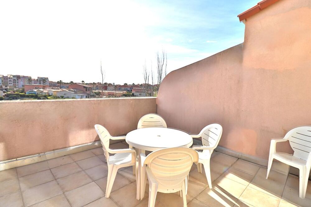 Vente Appartement Appartement CAP COUDALERE-LE BARCARES 2 pièce(s) 37 m2 avec une terrasse de 14m² Le barcares