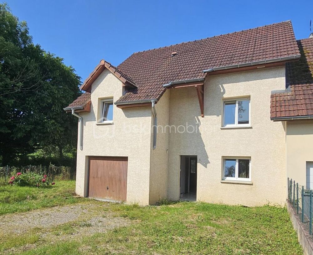 Maison mitoyenne 4 chambres 115 M2 sur 348 M2 terrain Foussemagne