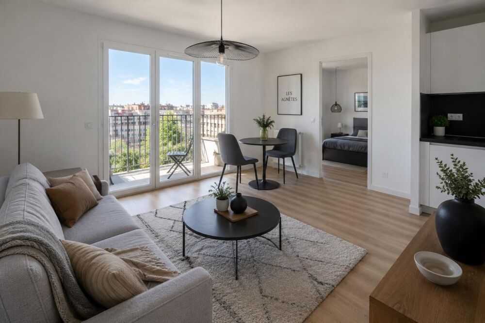Vente Appartement T2 AVEC BALCON – DERNIER ÉTAGE – LES AGNETTES Gennevilliers