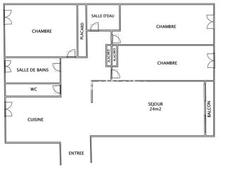  Appartement à vendre 4 pièces 96 m²