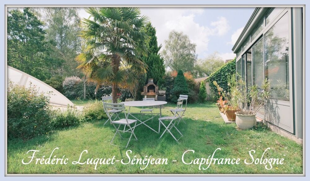 Vente Maison Propriété 9 pièces, piscine couverte, étang, dépendances sur 8 500 m² de terrain arboré à vendre à CHAON (41) Chaon