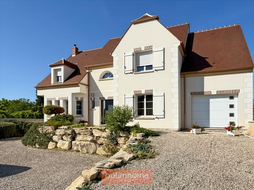 MARGNY-LÈS-COMPIÈGNE  MAISON CONTEMPORAINE + DÉPENDANCE 170 m² + SOUS-SOL 140 m²