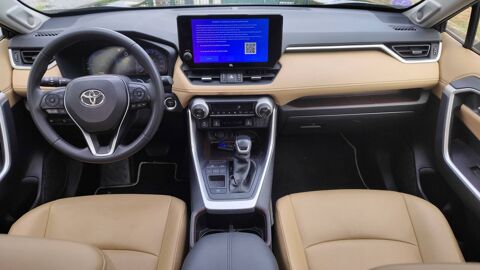 RAV 4 2.5 VVT-i 218 Hybrid E-CVT Lounge - Entretien constructeur T 2023 occasion 92000 Nanterre