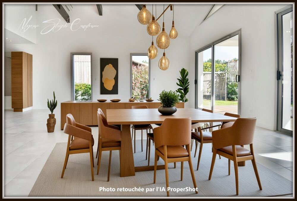 Vente Maison VILLA D'ARCHITECTE DE PLAIN PIED à vendre 6 pièces  (40) DE 135 M² ENTRE FORET ET OCEAN Moliets et maa
