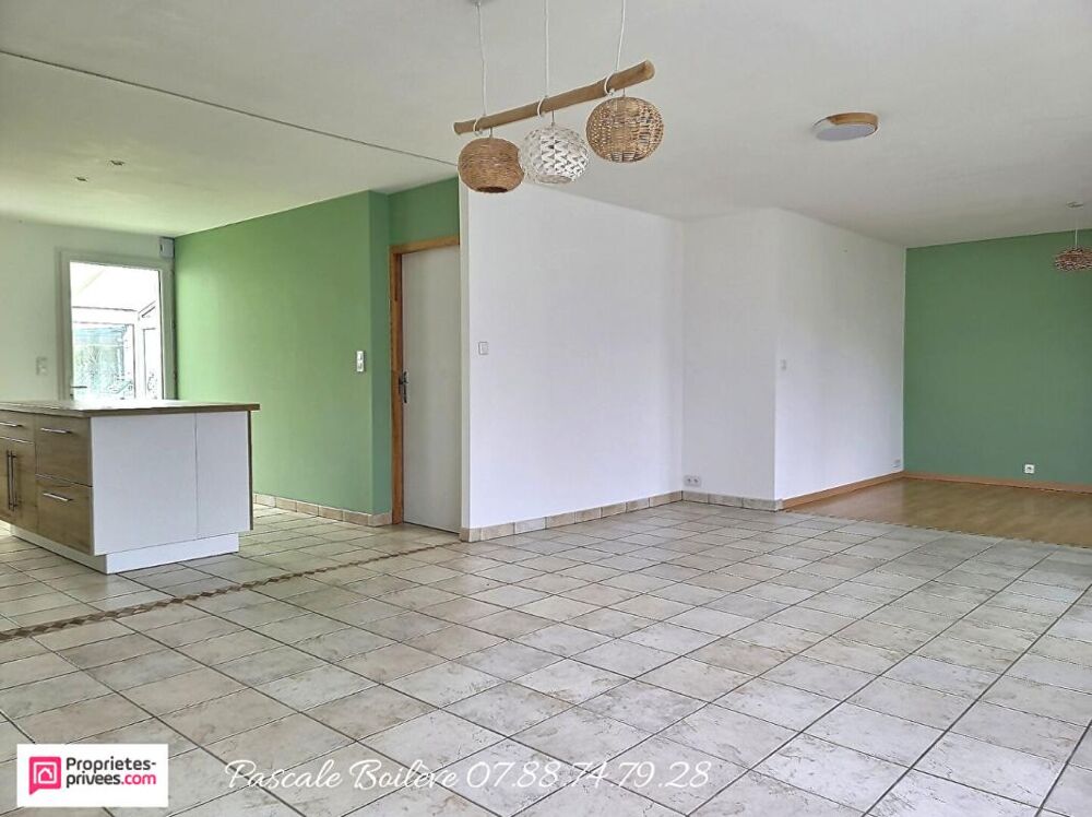 Pavillon 3 chambres avec vie de plain-pied proche toutes commodités - VERNANTES (49390)