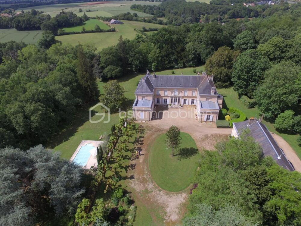 Magnifique Chateau du XIX éme , dépendances, Maison de gardien/gite, parc arboré de 9,5 hectares