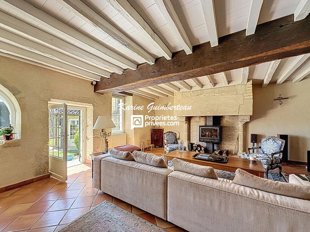 Maison de campagne avec vue dominante + piscine + gîte