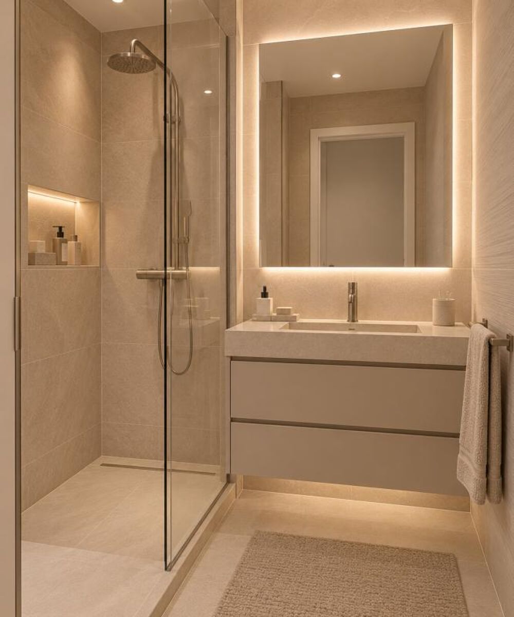 Vente Appartement MAGNIFIQUE APPARTEMENT 3 PIECES AVEC TERRASSE ET BALCON BUSSY ST GEORGES Bussy saint georges