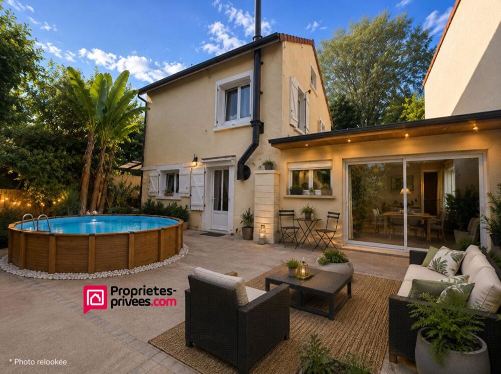 Vente Maison Charmante maison familiale avec jardin, terrasses et dépendance 115 m2 Viarmes