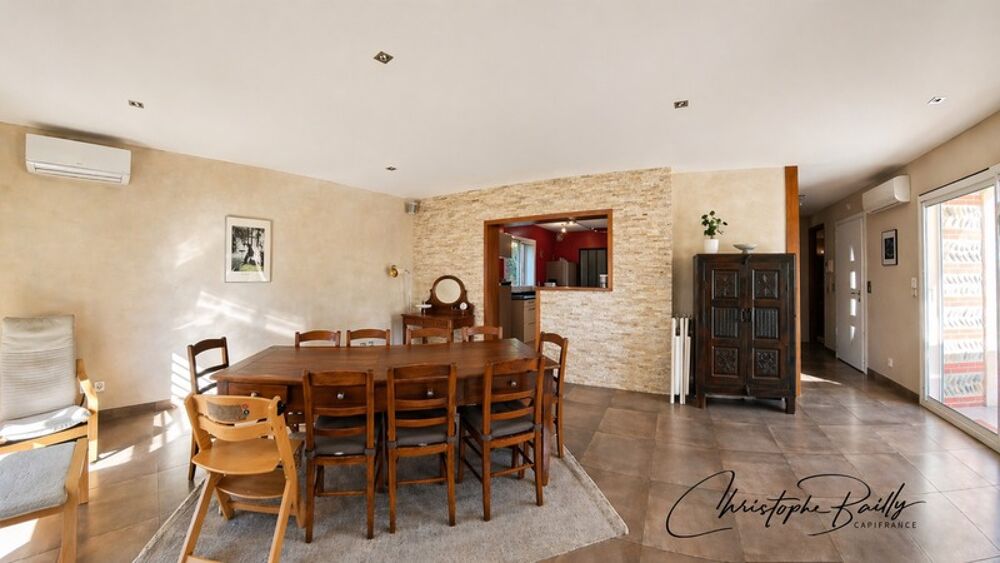 Venerque (31), maison familiale DPE B avec piscine, 5 chambres et annexe indépendante