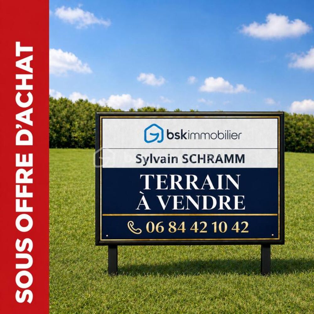 Vente Terrain Terrain à bâtir de 783m² Breitenbach haut rhin