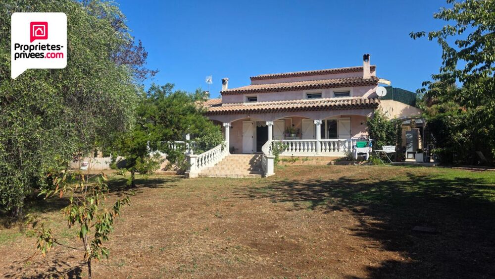 Vente Villa GRANDE VILLA AVEC 2 APPARTEMENTS INDEPENDANTS AU CALME ET SUR TERRAIN DE 2550 M2 Saint cezaire sur siagne
