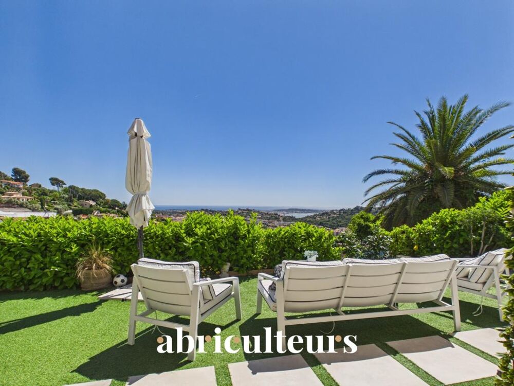 Vente Maison Vue mer panoramique – Maison rénovée de 130 m² – Domaine sécurisé – Vallauris / Hélio Marin Vallauris
