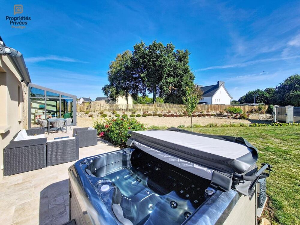 Vente Maison Maison de caractère rénovée ? Vie de plain-pied terrasse et Jacuzzi Plougonven