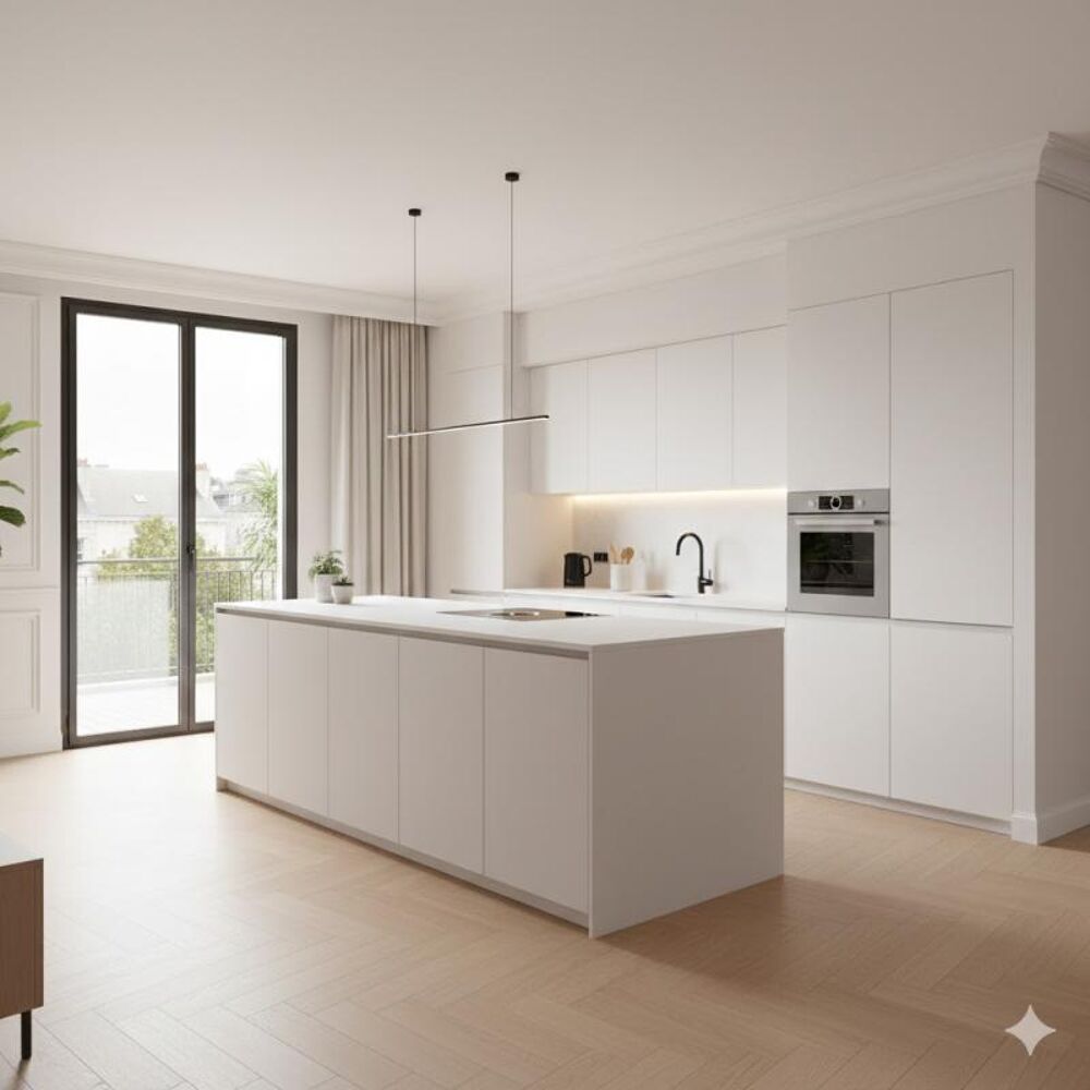 Superbe 3 pièces avec double balcon dans une résidence de standing